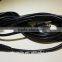 UL approved 3 pin NEMA 5-15P power cord for USA market