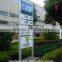 Standing column pylon sign