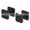 2 Pairs Faux [Fake] Cheater Style Steel 18G Square Plug Look Earlet Standard Earrings
