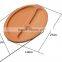 Natural color wholesale wooden dinner plate