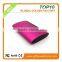 high conversion efficiency credit card power bank 8000mAh portable