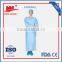 2015 new impervious gowns medical disposable products surgical gown non woven gown