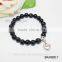 2016 Unisex boy stone beads golden sand stone braclets For sale
