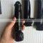 Natural Obsidian Quartz Crystal Dildo Mushroom Head Dildo For Sale