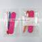 Wholesale custom small beauty nail file double side personalized emery board one side decorative manicure tools factory