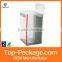 Custom clear transparent plastic packaging box, plastic box packaging for cosmetic
