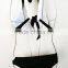 Wholesale black & white fashion sexy mature women bikini swimwear 2016