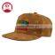 promotional cheap custom woven label snapback caps