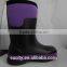 ladies fashion waterproof neoprene rubber rain boots