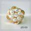 16k gold lovers pearl ring designs jewelry