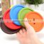Fancy Silicone Cute Button Coasters Cup Mat