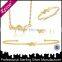 famous jewelry designers new product gold jewelry set