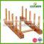 2016 Latest Product of China Eco Friendly Wood Bamboo Kitchen Dish Rack