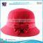 2015 New Ladies & Mens Autumn Sun Red Flower Hat Federa Panama Hat