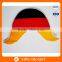 Wholesale 2016 UEFA Cup Velvet Material German Nation Flag Color Napoleon Hat
