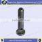 Steel pin with various cap head