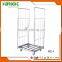 Secure Nestable 4 sided A frame nesting roll container