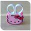 plastic mini scissor with cartoon holder for kids