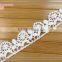 2017 water soluble embroidery wide lace trim