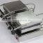 Stainless steel Double heads Round Waffle cone maker machine