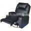 HomCom Deluxe Black Ergonomic Heated Vibrating PU Leather Massage Sofa Lounge Recliner