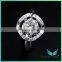 Factory price Higt quality 1ct White Loose Moissanite diamond 10k 14k 18k PT925 Ring