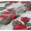 Embroidered Flowers Applique Embroidery Net Allover Lace Fabric for Evening Dress