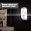 18 LED 3528SMD Night Light Lamp White PIR Sensor 8000K Hallway Drawing room Plug EU