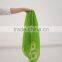 Blacklight green silk scarf made in Vietnam