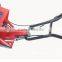 Two wheel tractor with sickle bar mower