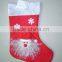 BSCI Hot selling Christmas stocking for decoration