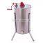 2 Frames Manual Honey Extractor with plastic honey gate