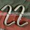 Factory CE 6mm polished heavy duty stainless steel 316 S Hook for lifting