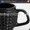 Wholesale black embossed turkish tea cups