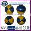 Plastic beads filled jonglierballe for training