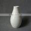 Japanese Stlye Elegant Pure White Stoneware Bud Vase