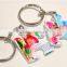 Fashion Design Polymer Puzzle Keychain For Sublimation