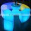 Popular plastic seat top cheap used commercial bar stools with lighting
