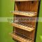 Wall-hung type wood display useful nail salon furniture TKN-M555