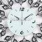 Vintage crystal metal wall digital clock