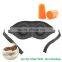 3D Memory Foam Round Sleeping Eye Mask With Earplugs