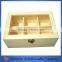Customized white tea boxwith logo printing