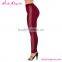 drop shipping cheap red wine long sexy gym ladies tights