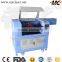MC 6040 150w 180w laser tube mini metal and nonmetal CO2 laser cutting machine