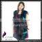 CX-G-B-52 Women New Design Fashion Colorful Real Fox Fur Vest