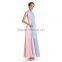 Long maxi dress woman 2017 pink boho maxi dress