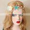 Fashion Holiday Hair Bands Elastic Beach Style Starfish&shell Flower Hair Hoop Women Flower Hair Accessory Jewelry