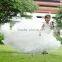 High Quality Lovely Lace Flower Girl Dress for Wedding Trailing White Wedding Gown