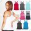 blank Ladies T-Back Singlet 100% Cotton plain racerback singlet custom for ladies cheapest price wholesale