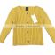 YD8362winter kid sweater solid color knit fashion children sweater